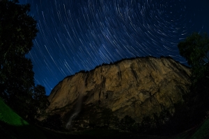 Lauterbrunnen - Staubbachfall Startrails