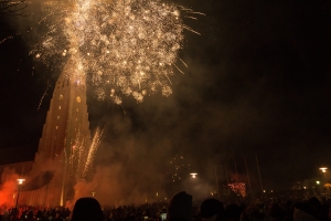 New Year's Eve, Reykjavik, Iceland