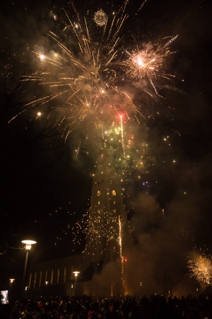 New Year's Eve, Reykjavik, Iceland