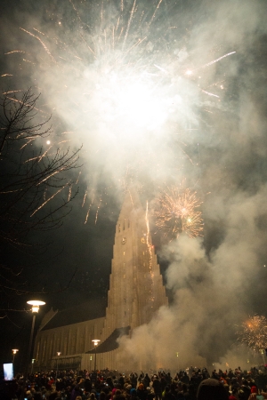 New Year's Eve, Reykjavik, Iceland