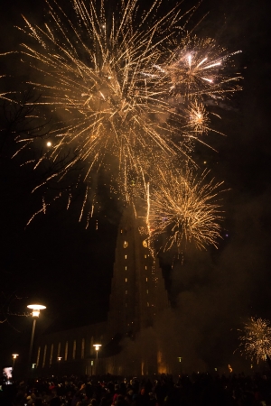 New Year's Eve, Reykjavik, Iceland