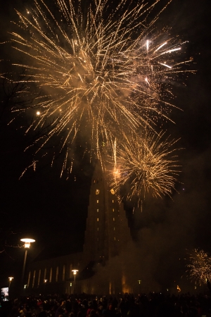 New Year's Eve, Reykjavik, Iceland