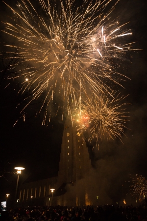 New Year's Eve, Reykjavik, Iceland