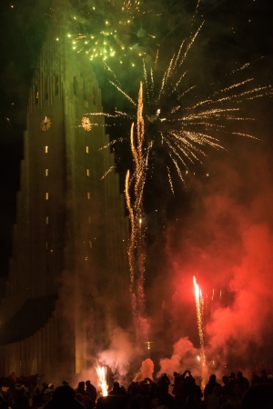 New Year's Eve, Reykjavik, Iceland