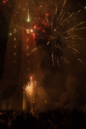 New Year's Eve, Reykjavik, Iceland