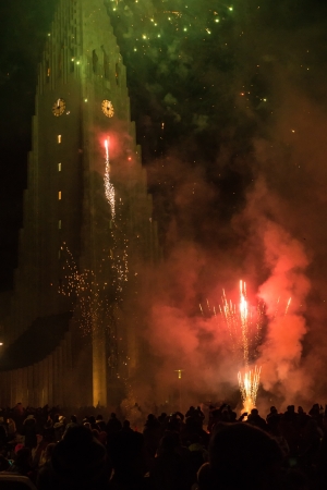 New Year's Eve, Reykjavik, Iceland