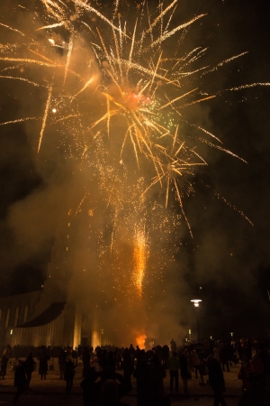 New Year's Eve, Reykjavik, Iceland