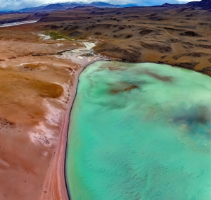 Laguna Celeste, Altiplano, Bolivia