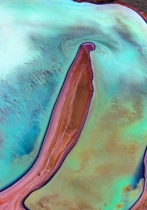 Laguna Celeste, Altiplano, Bolivia