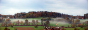 Furttal misty, Switzerland