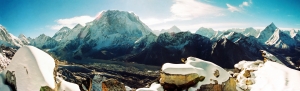 View from Lobuche East ascent