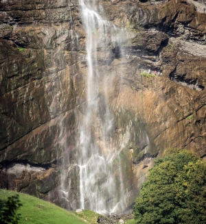 Lauterbrunnen waterfall