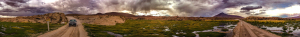 Way to Quetena, Altiplano, Bolivia