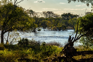 Zambezi river, Mosi o Tunya, Zambia