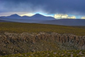 Way to Quetena, Altiplano, Bolivia