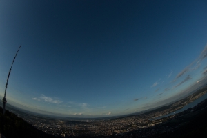 Zurich lake distorted