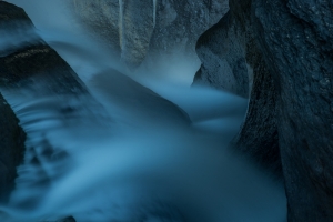 Surreal waterfall