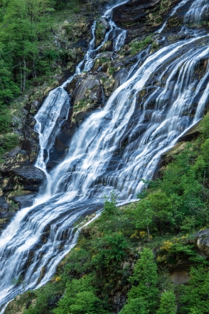 Ticino waterfall