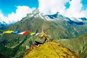 Above Tengboche