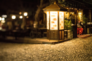 Mostar by night, Bosnia