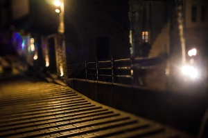 Mostar by night, Bosnia