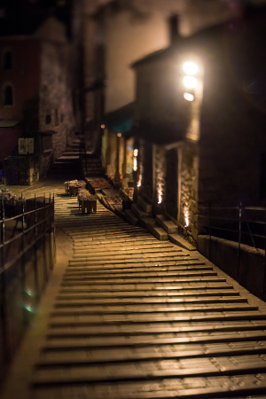 Mostar by night, Bosnia