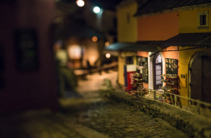 Mostar by night, Bosnia