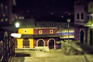 Mostar by night, Bosnia