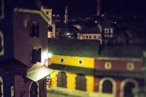 Mostar by night, Bosnia