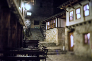 Mostar by night, Bosnia